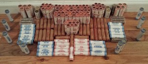 This is just a small part of the coins used in the final product...