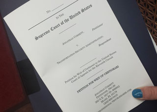 TSA Case Back to Supreme Court