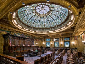 Courtroom at N.Y. Appellate Division, First Department
