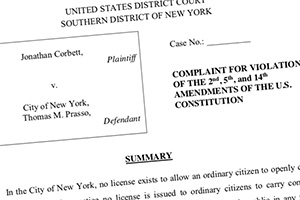 Federal Gun License Complaint