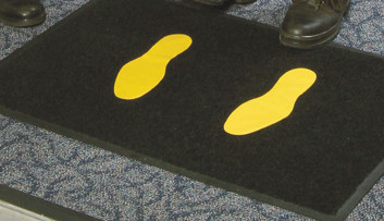 TSA Footprints Mat