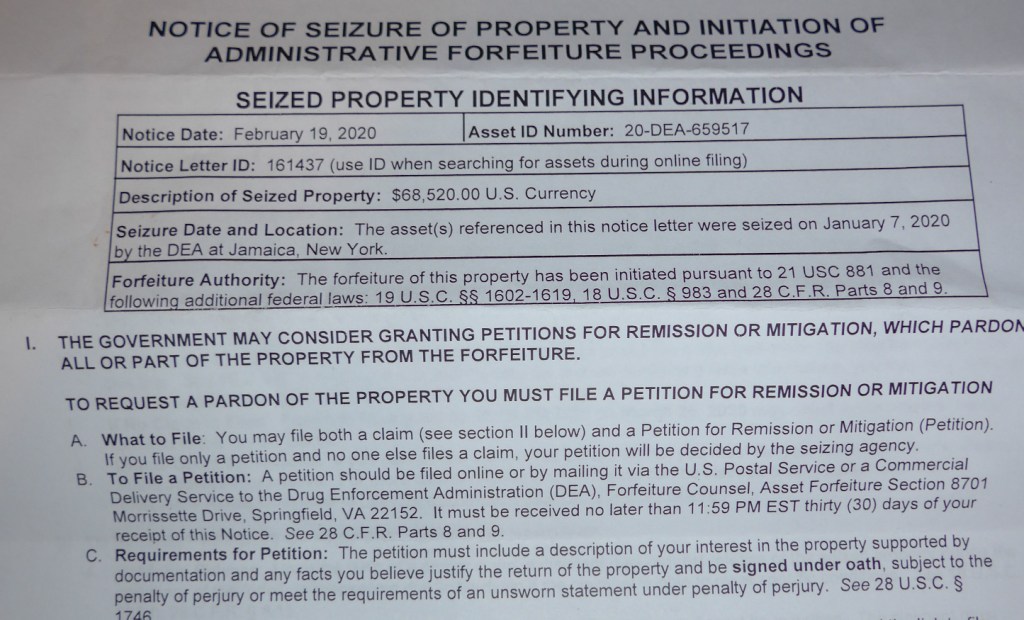 Love Letter from the DEA