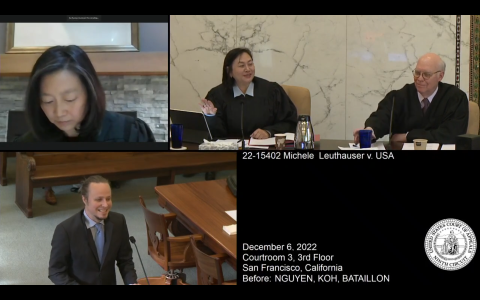 Oral Arguments in Leuthauser